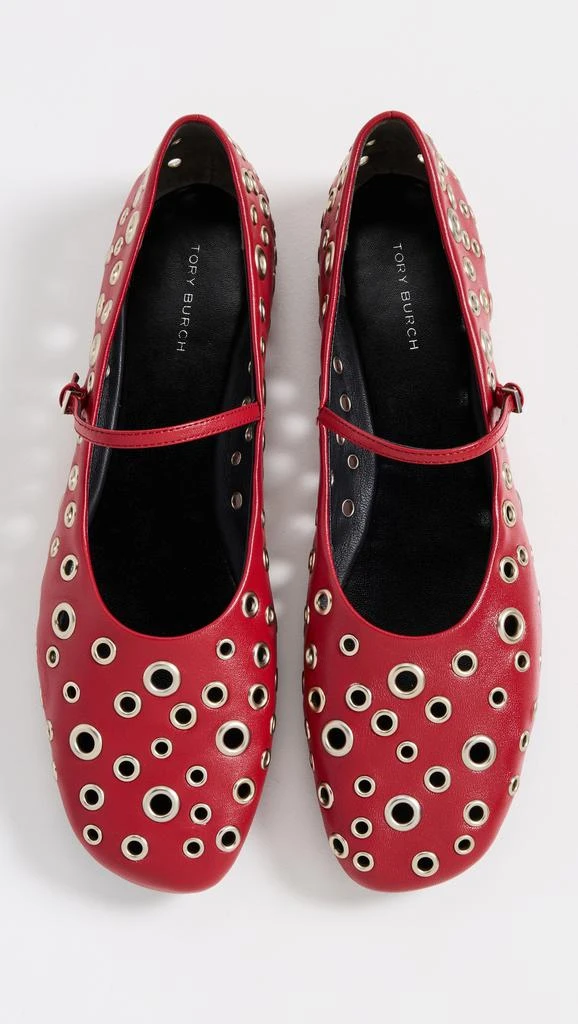 Tory Burch Eyelet Mary Jane Ballet Flats 4