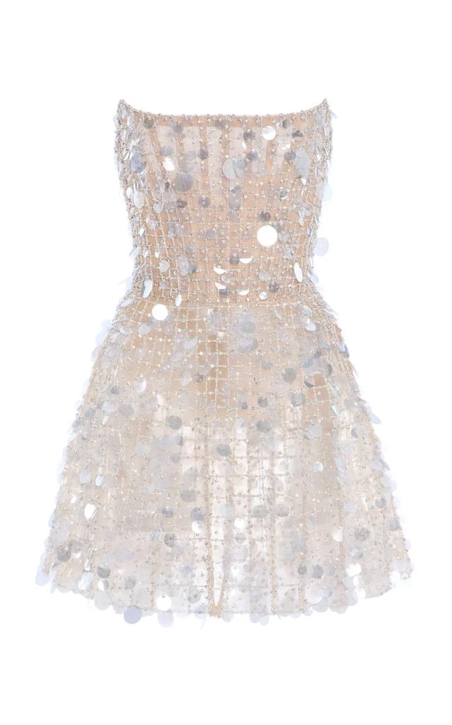 halter open back mini dress Poised Perfection Halter Open Back Lace Mini Dress