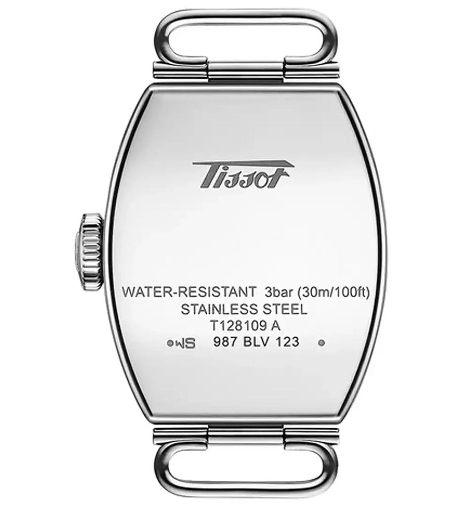 Tissot Women's Swiss Heritage Porto Purple Leather Strap Watch 22x30mm 3