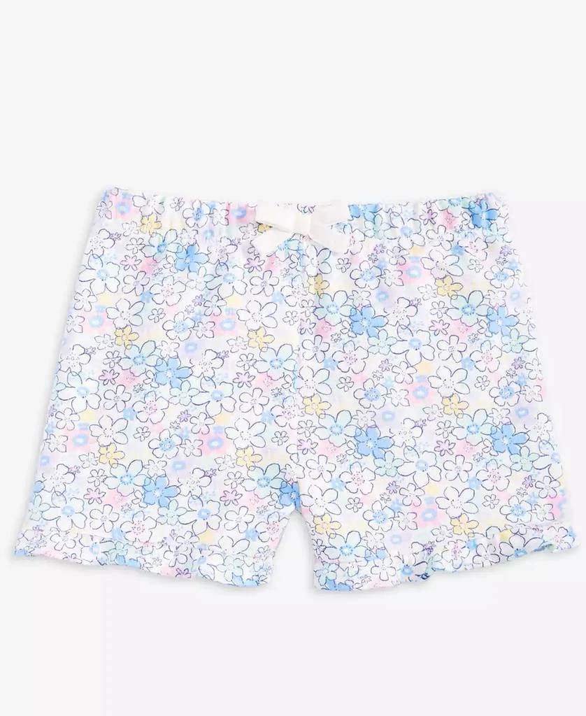 First Impressions Baby Girls
 French Terry Floral-Print Shorts, Macy
s Exclusive