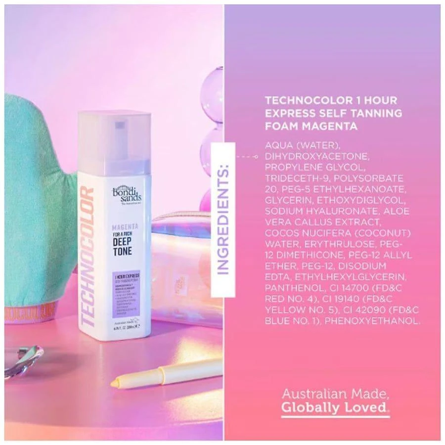 Bondi Sands Technocolor 1 Hour Express Self Tanning Foam 4