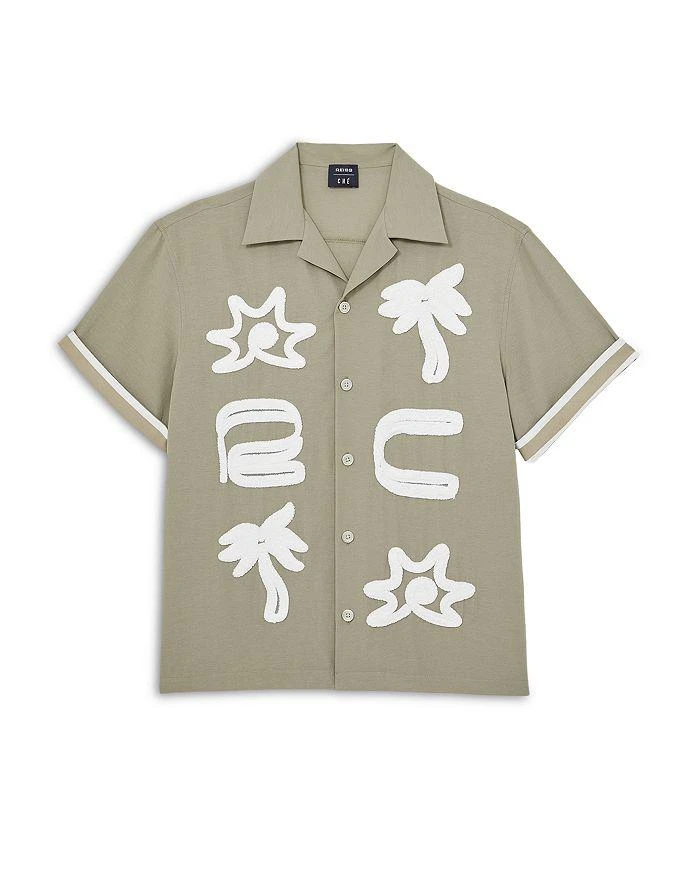 REISS Che Palco Embroidered Camp Shirt 7