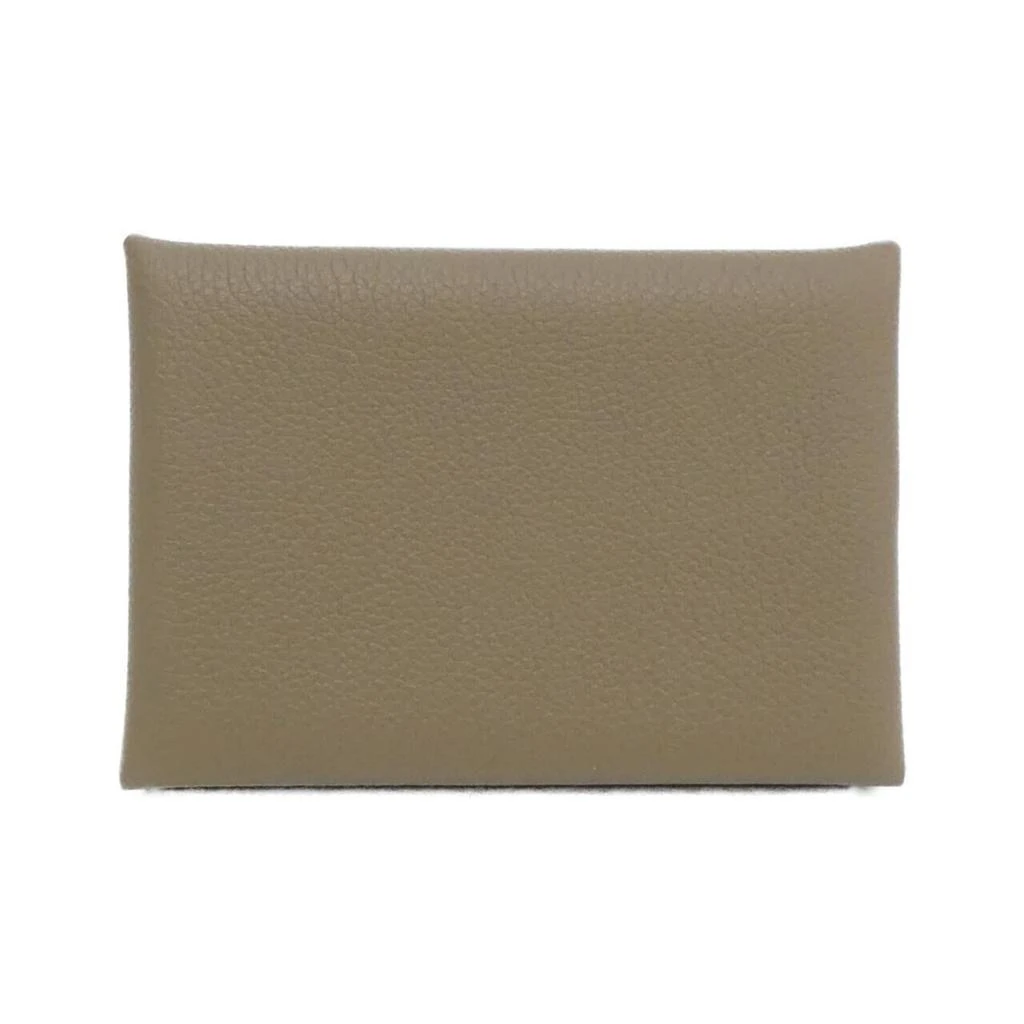 Hermes Etoupe Coin Purse/Coin Case (Pre-Owned)