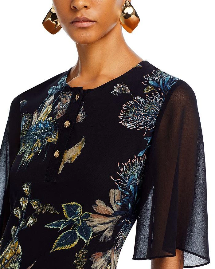 Jason Wu Forest Floral Dropped Waist Dress 2