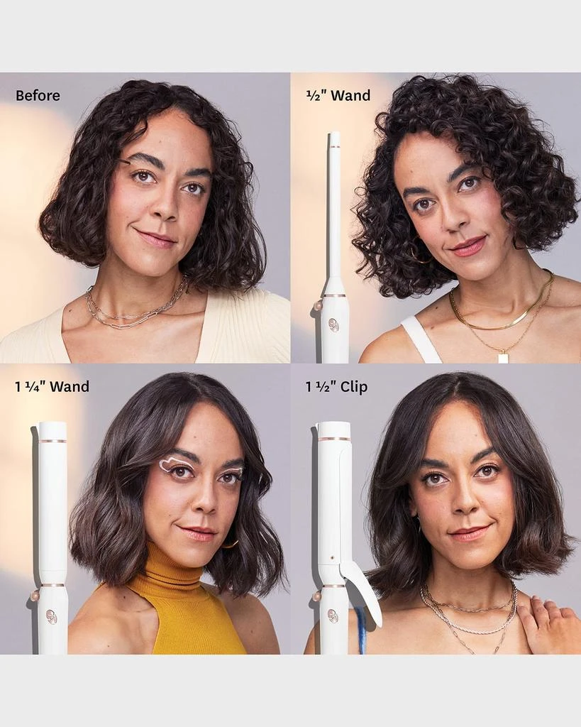 T3 Switch Kit Curl Trio, Styling Iron with Three Interchangeable Barrels 5