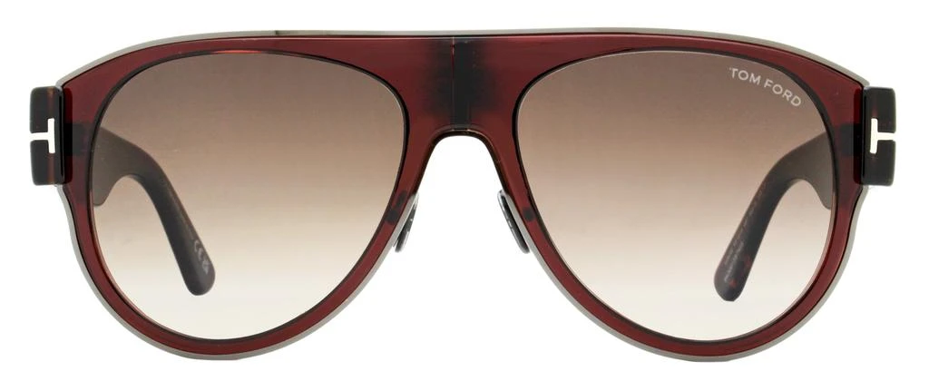 Tom Ford Unisex Lyle-02 Sunglasses TF1074 48T Brown/Gunmetal 58mm 2