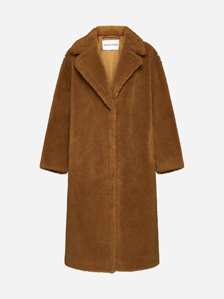 STAND STUDIO Maria faux shearling coat 1