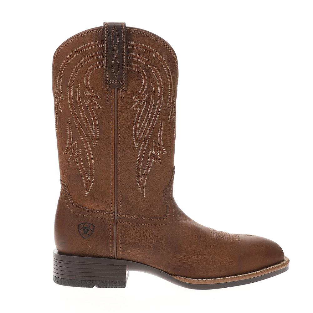 Ariat Plano Embroidered Square Toe Cowboy Boots