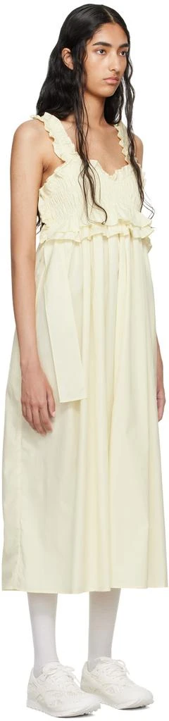 CECILIE BAHNSEN Yellow Giovanna Midi Dress 2