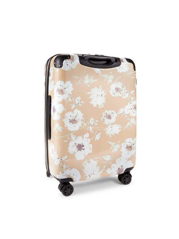 Dune 24 Inch Floral Hardside Spinner Suitcase