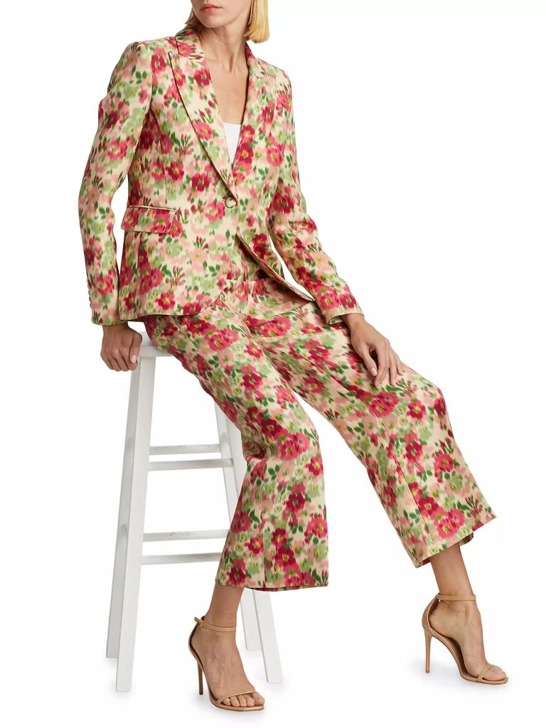 Adam Lippes Floral Single-Breasted Blazer 2