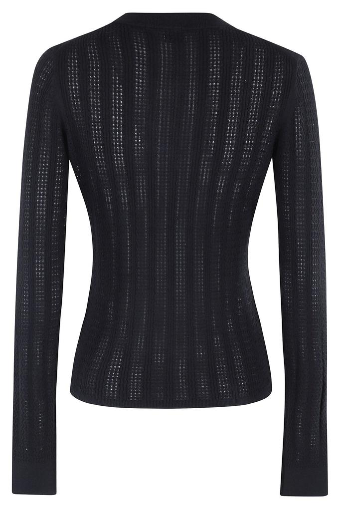 FILIPPA K Filippa K Sheer Long Sleeve Top