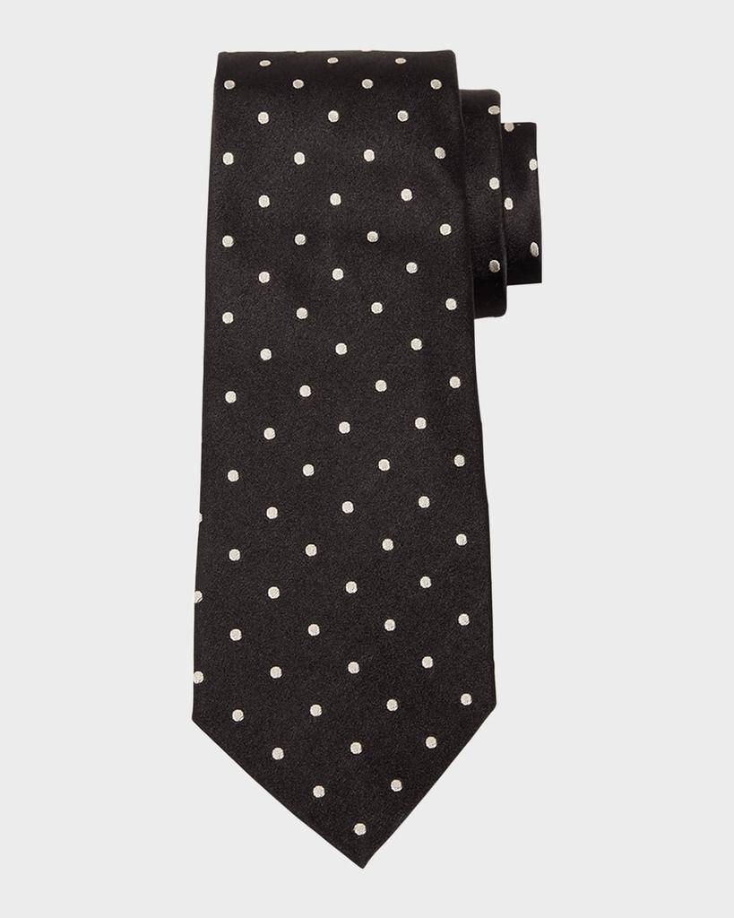 Ralph Lauren Men's Dotted Satin Tie