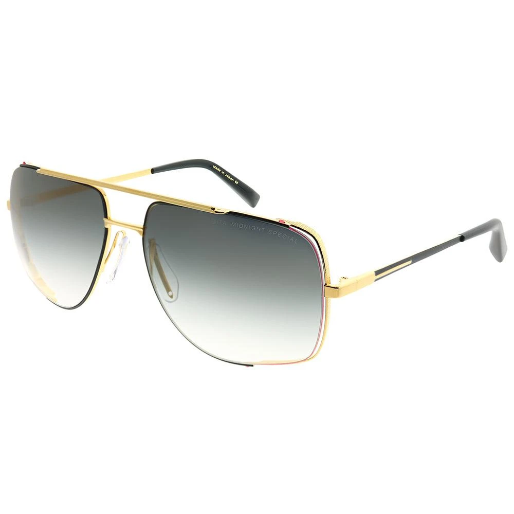 Dita Midnight Special DRX-2010-L-GLD-BLK-60 Unisex Aviator Sunglasses 1