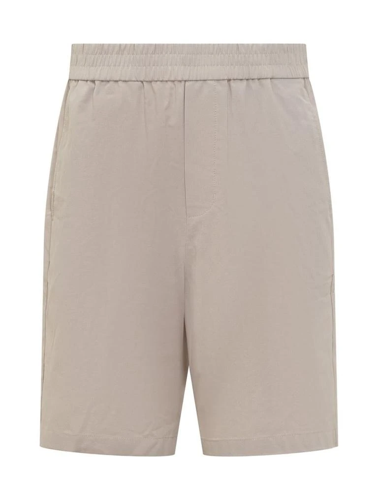 Ami Paris Ami Paris Cotton Bermuda Shorts With Logo 1