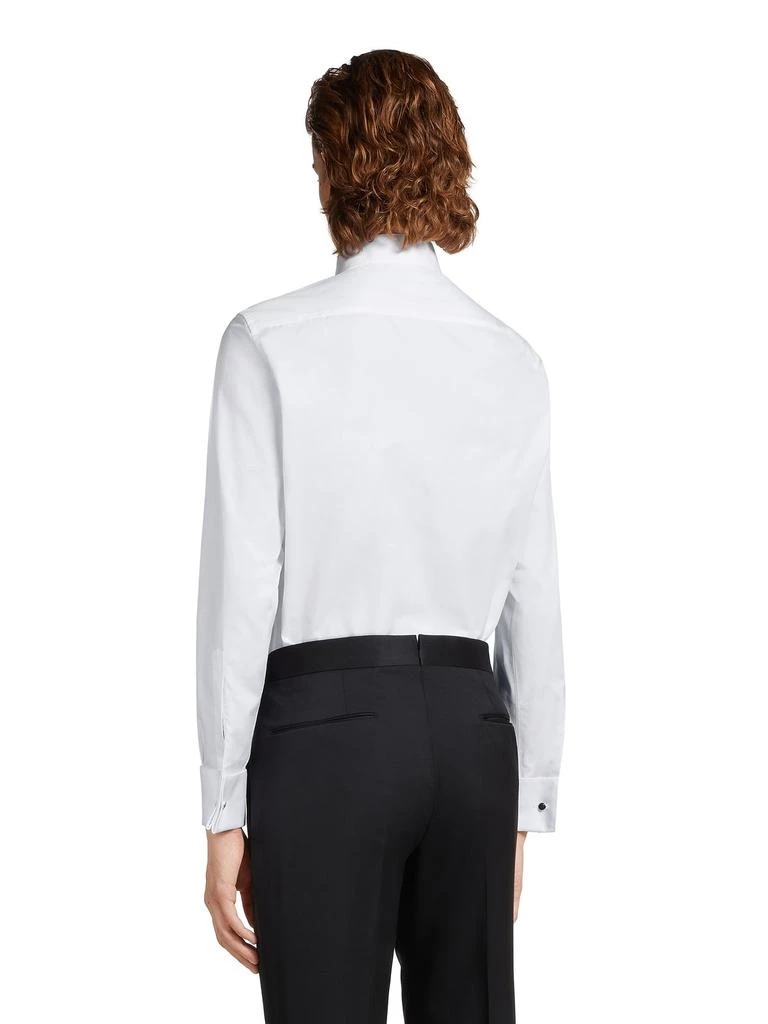 Zegna Zegna Long-Sleeved Tuxedo Shirt 3