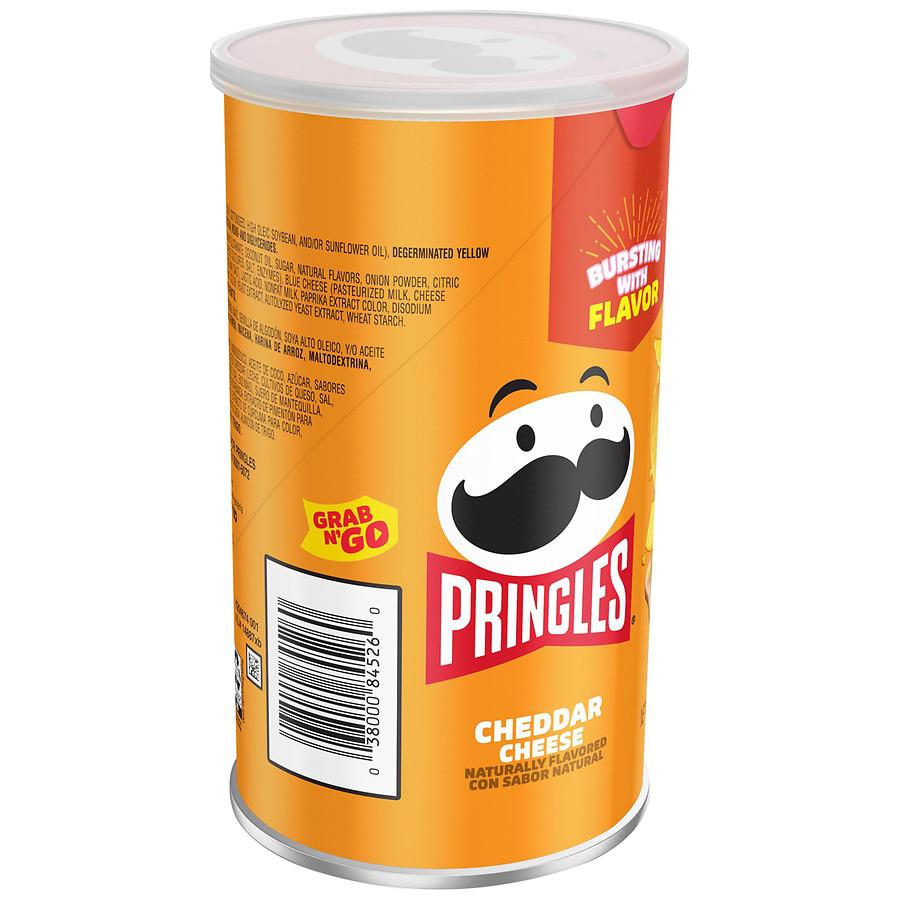 Pringles Potato Crisps Chips Cheddar Cheese