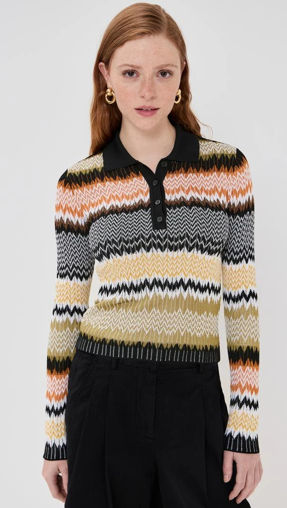 Missoni Long Sleeve Polo 6