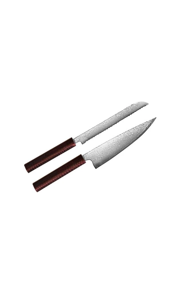 Italic Kumo Chef Knife & Bread Knife Set 7