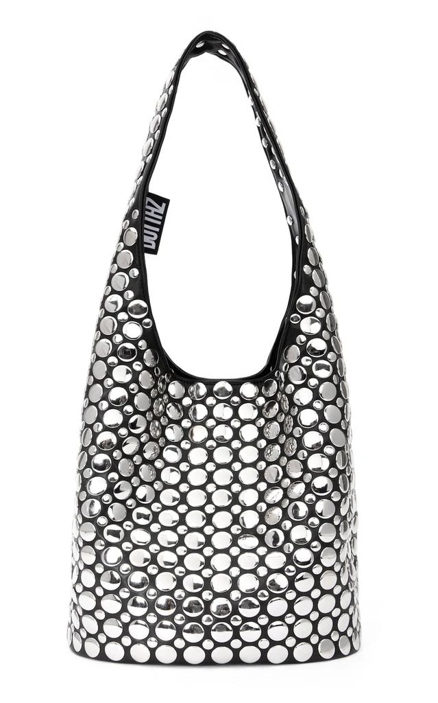 DOTTHZ DOTTHZ - Izzy Embellished Vegan-Leather Bag - Black - OS - Moda Operandi 1