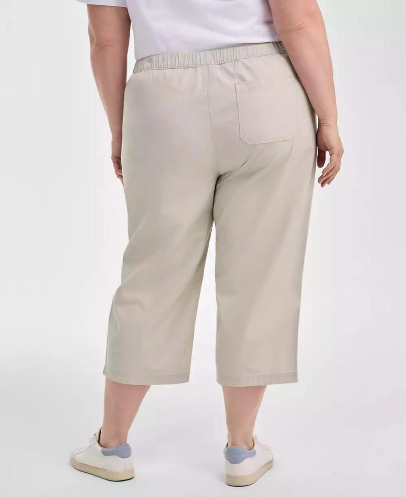 Style & Co Plus Size Pull-On Cropped Pants, Exclusively at Macy's 3