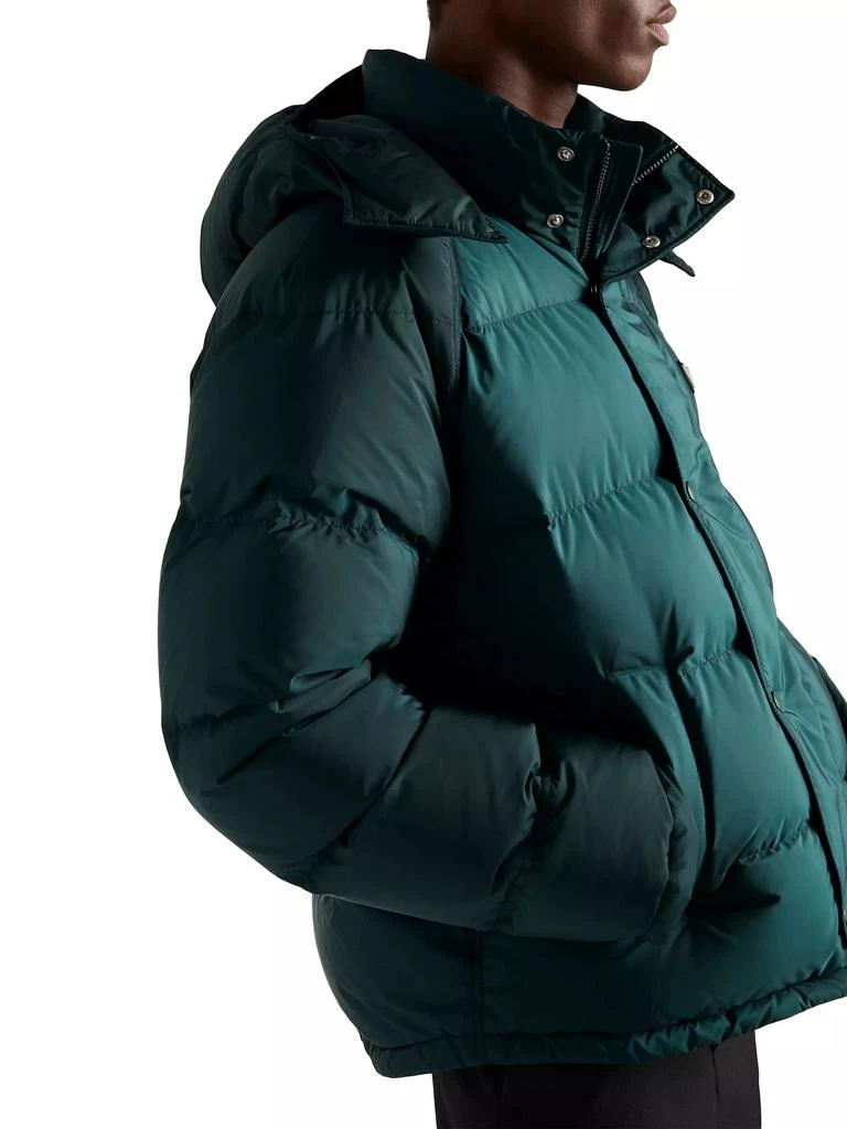 Prada Cropped Nylon Down Jacket 4