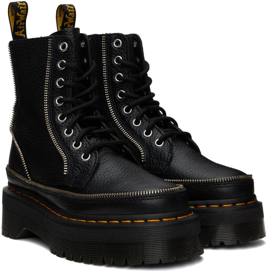 Dr. Martens Black Jadon Zip Boots 4