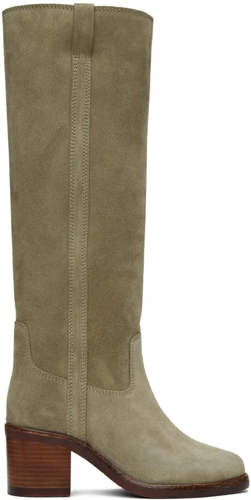Isabel Marant Taupe Seenia Boots 1