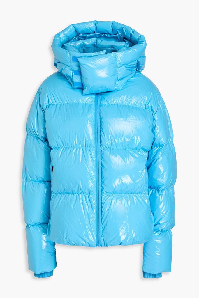 PERFECT MOMENT January quilted coated hooded ski jacket