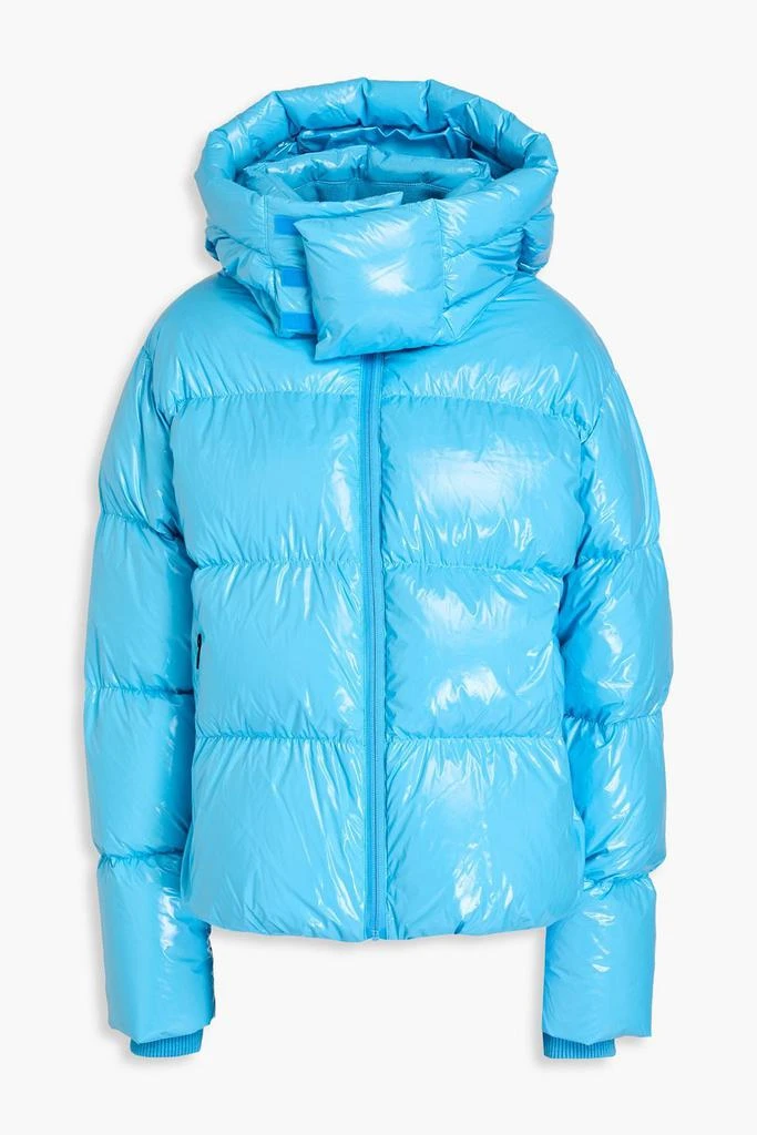 PERFECT MOMENT January quilted coated hooded ski jacket 1
