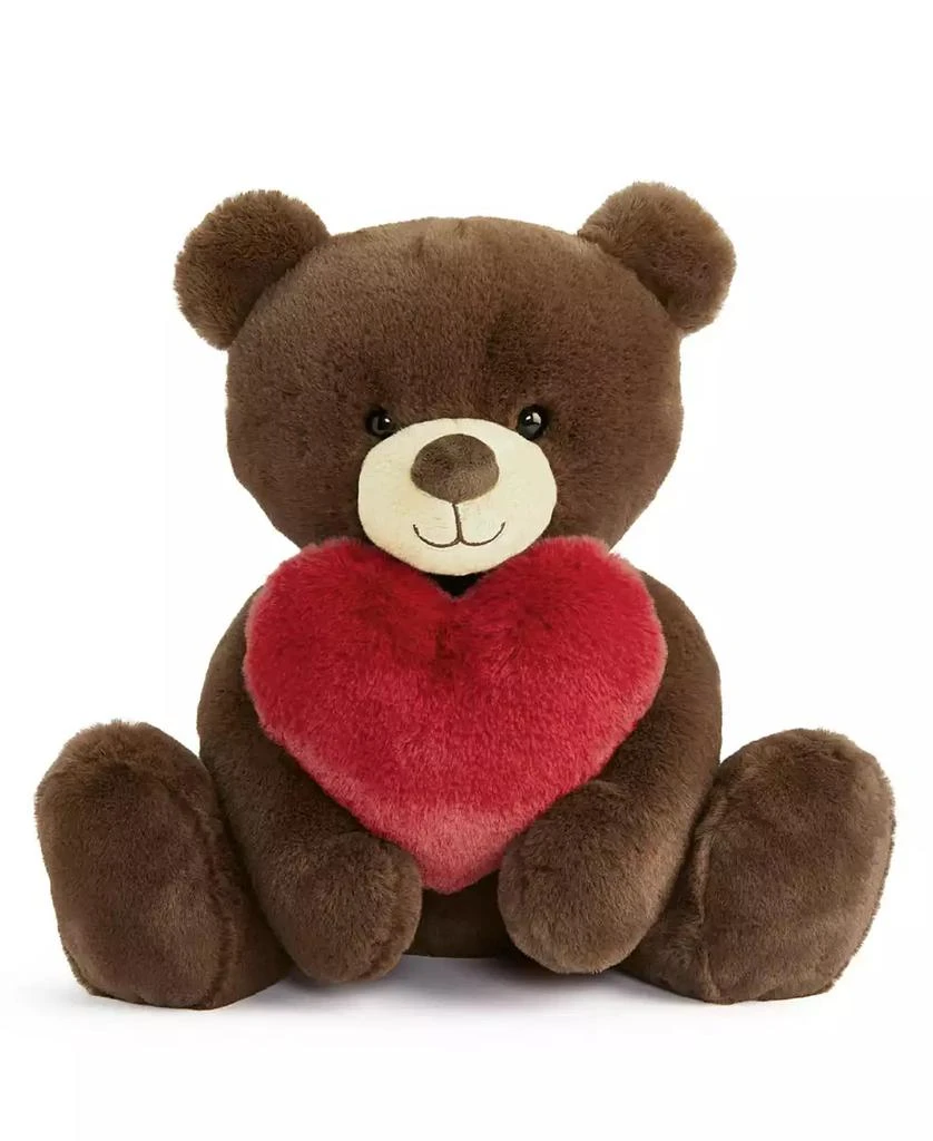 Geoffrey's Toy Box 12" Plush Heart Bear, Created for Macy's, Created for Macy's 3