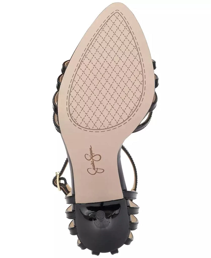 Jessica Simpson Women's Nuvire Strappy Stiletto Dress Sandals 5