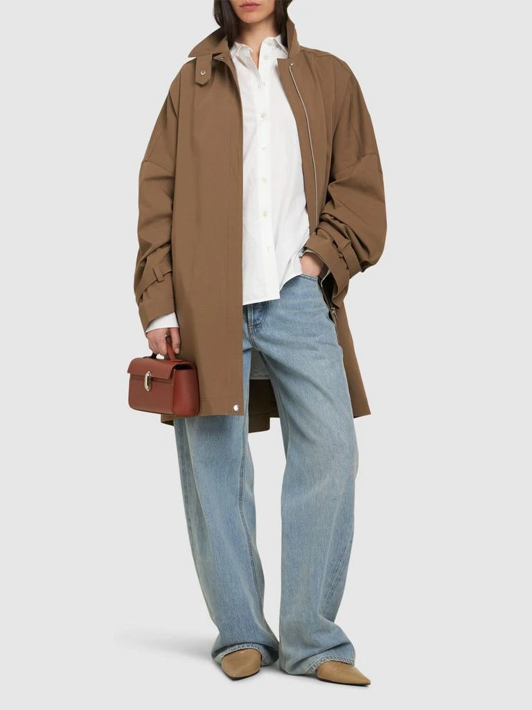 Totême Oversize Organic Cotton Trench Coat 1
