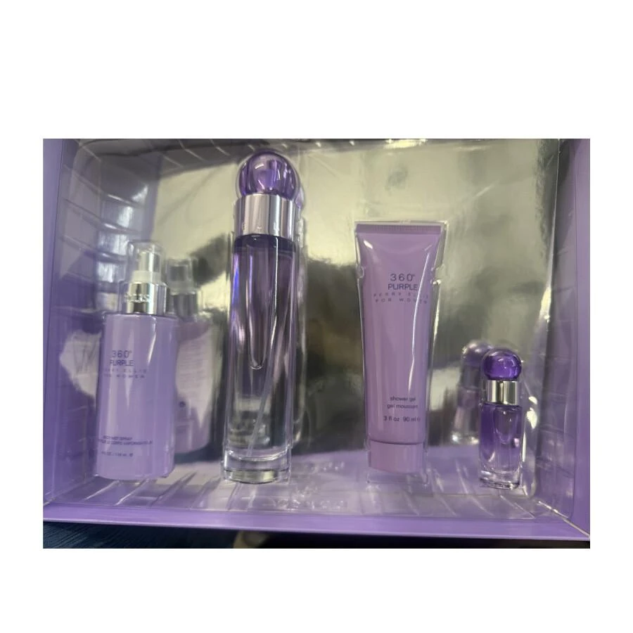 Gift Set 360 Purple Perry Ellis For Women Perry Ellis 360 Purple