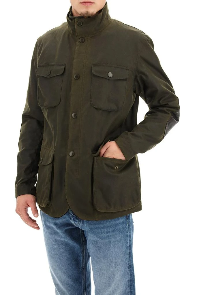 Barbour Barbour Ogston High-Neck Waxed Jacket 4