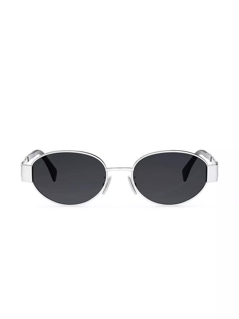 CELINE Triomphe 54MM Oval Sunglasses
