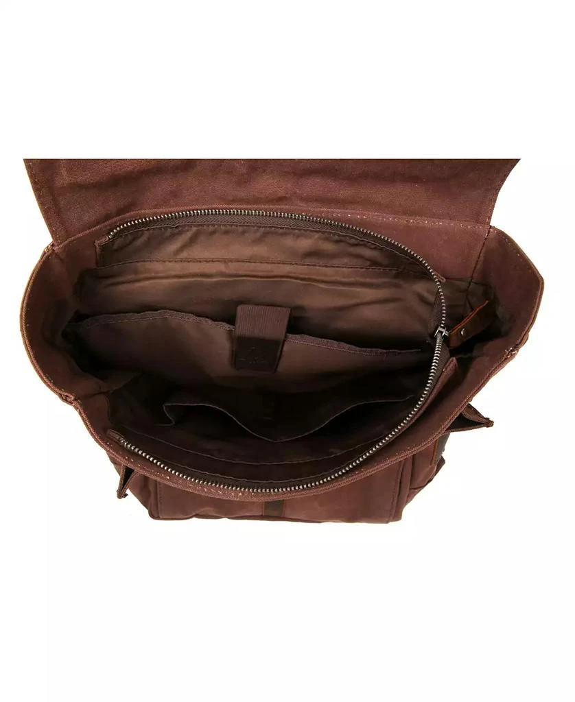 TSD BRAND Sunny Trail Canvas Backpack Handbag 5