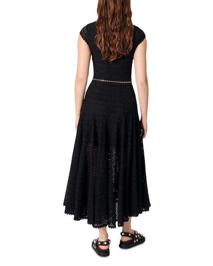 Maje Crochet Knit Maxi Dress - Dresses & Skirts - Free Shipping -  BeyondStyle