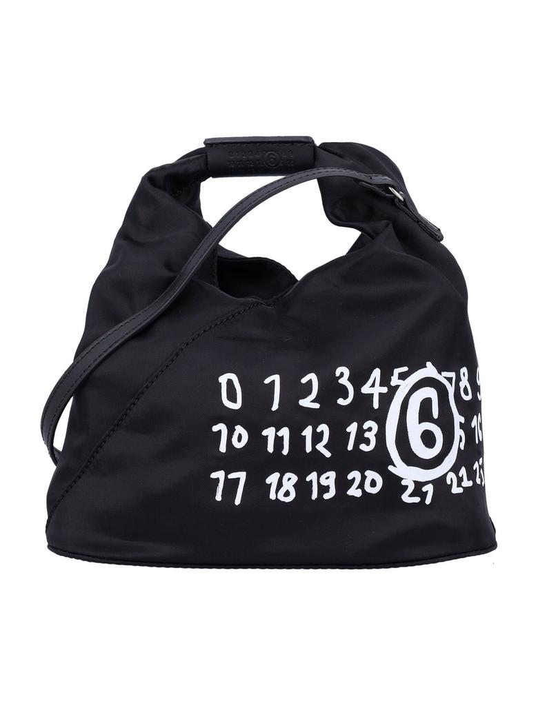 MM6 MM6 Maison Margiela Logo Printed Japanese Crossbody Bag