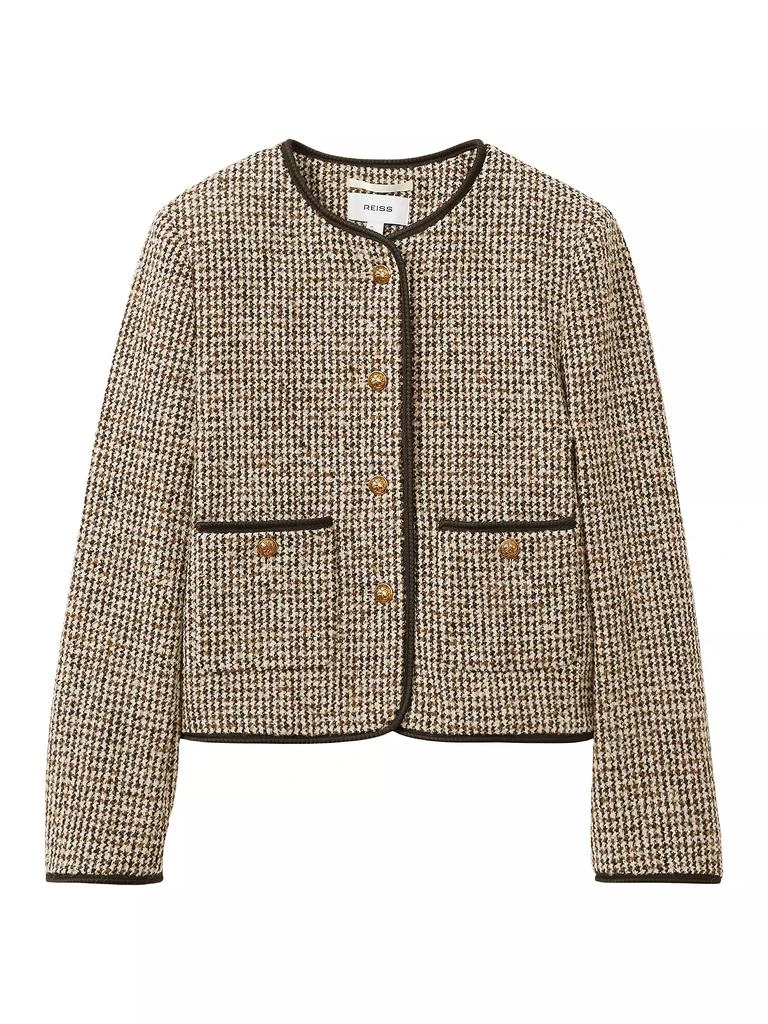 REISS Luna Tweed Jacket 1