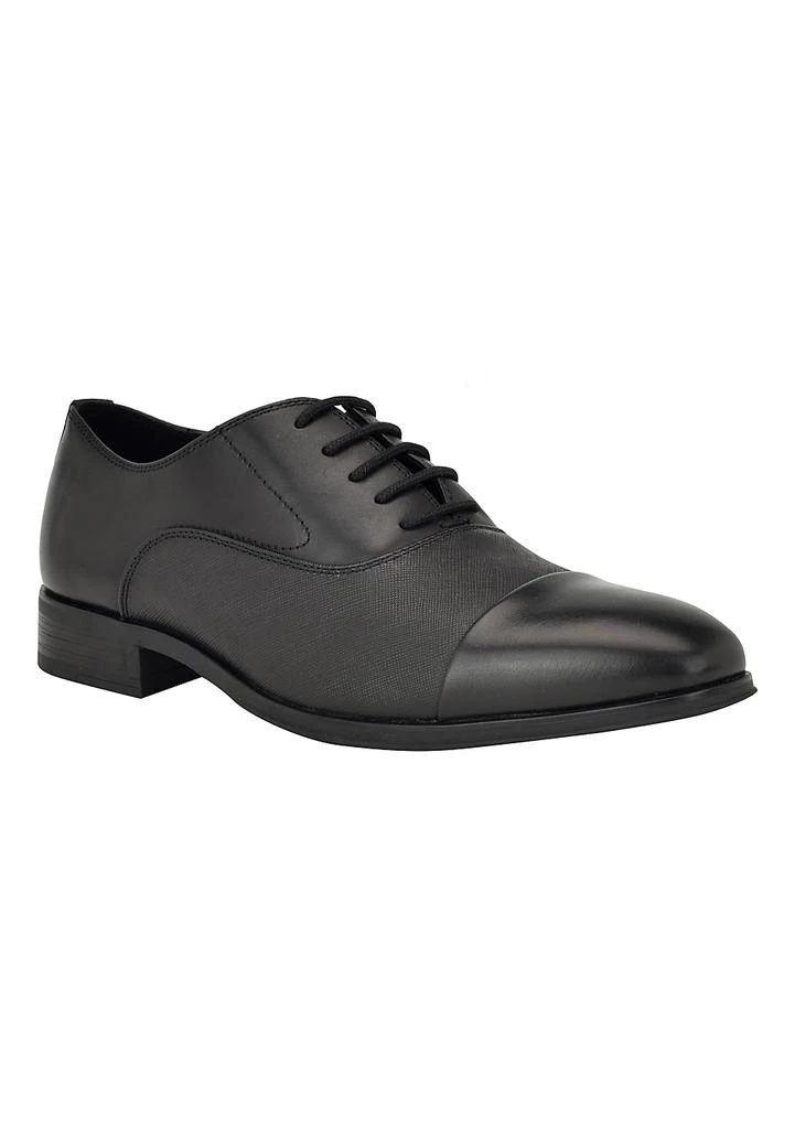 chinese dress ladies Ariston Mens Gray Oxford Lace-Up Leather Dress Shoes, 10.5