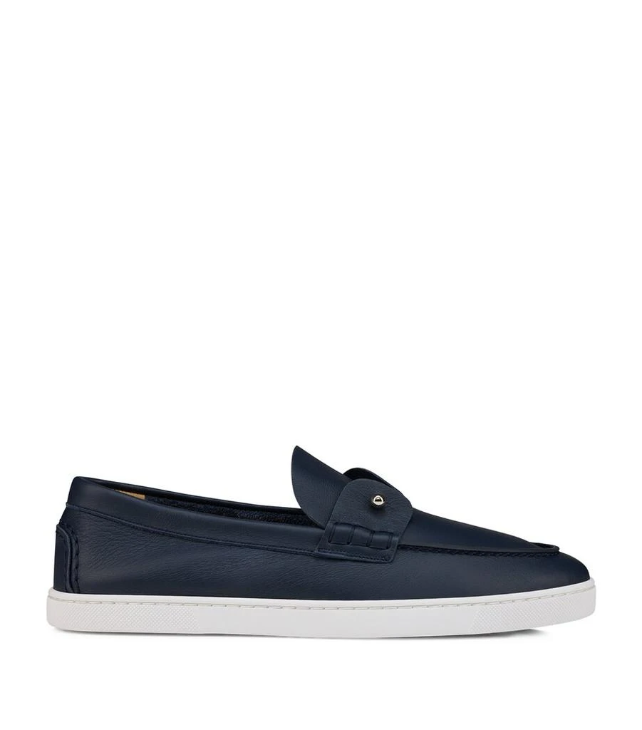 Christian Louboutin Chambeliboat Calf Leather Boat Shoes 1