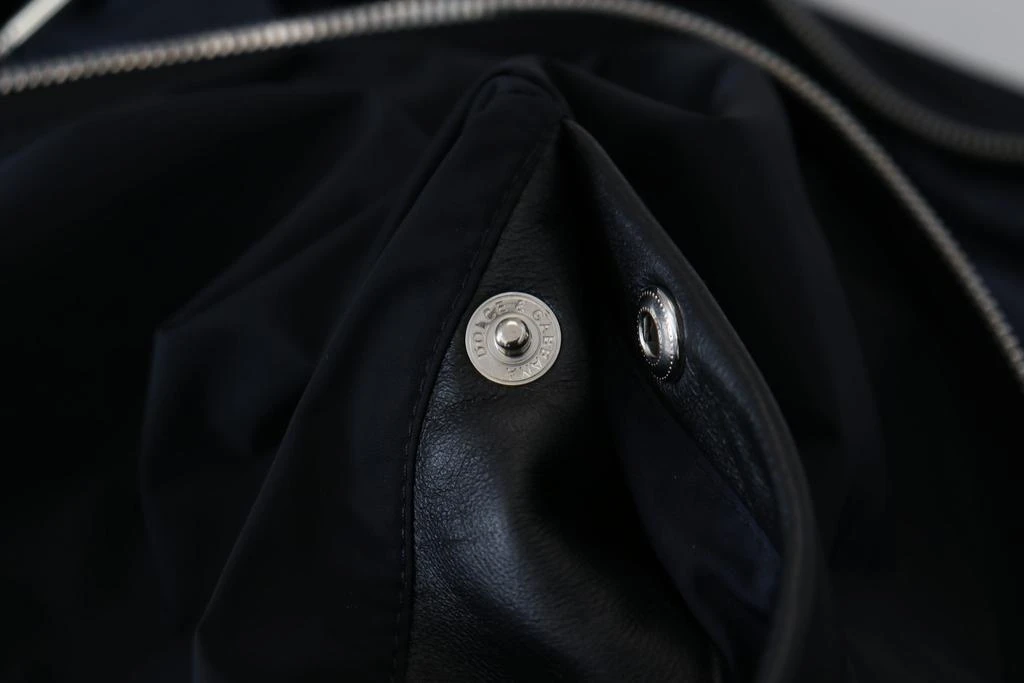 Dolce & Gabbana Dolce & Gabbana Black Polyester Hooded Blouson Coat Jacket 10
