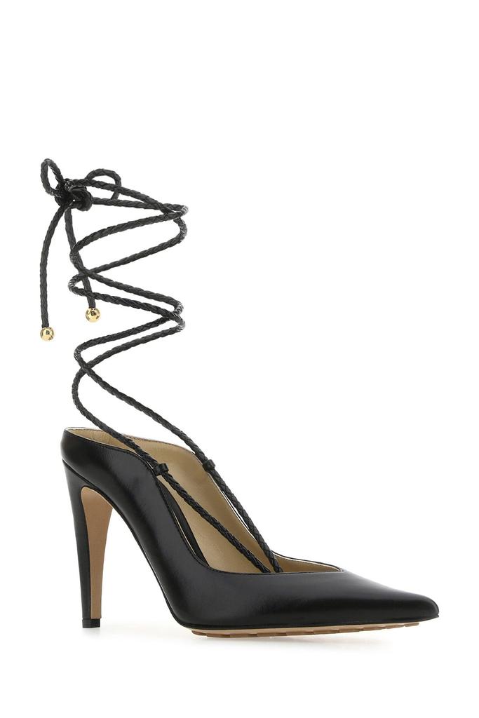Bottega Veneta Ivory leather Riva slippers - BeyondStyle