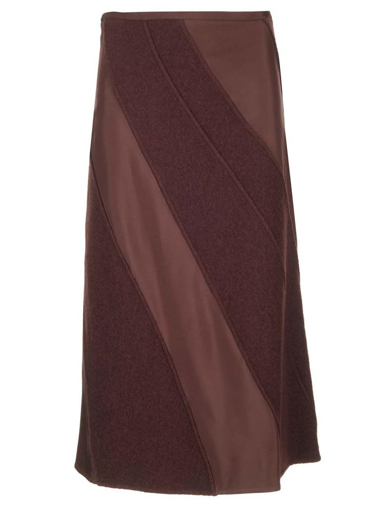 Jil Sander Intarsia Midi Skirt