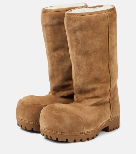 Balenciaga Alaska High suede boots 5