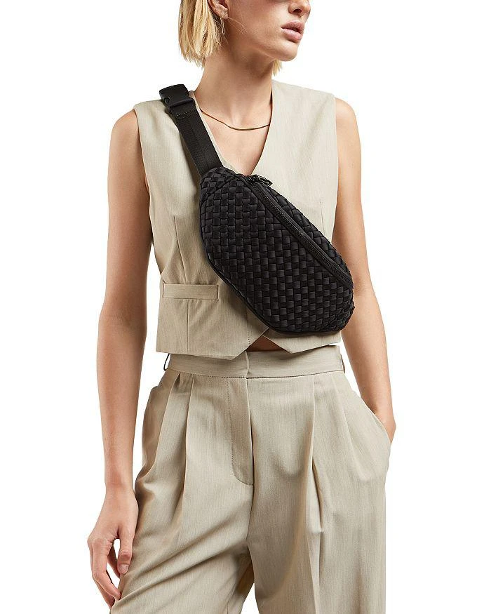 Sol & Selene Aim High Medium Woven Neoprene Belt Bag 3