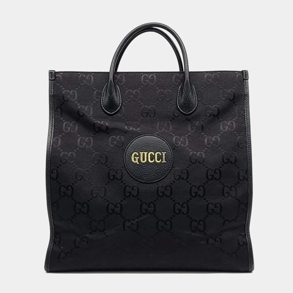 Gucci Gucci Black Fabric Off the Grid Long Tote Bag 1