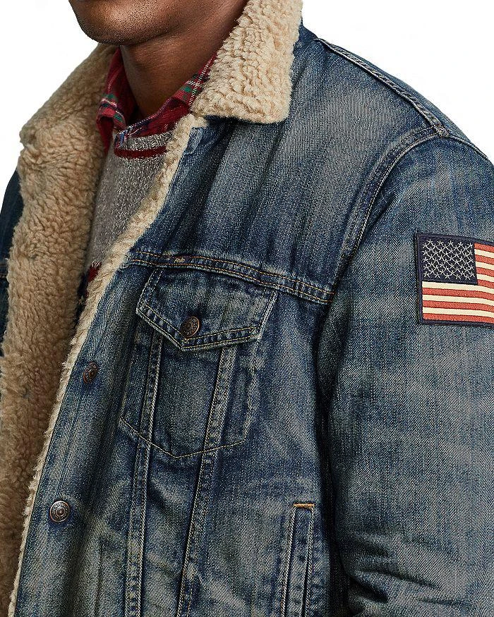 Ralph Lauren Fleece Lined Trucker Jacket 3
