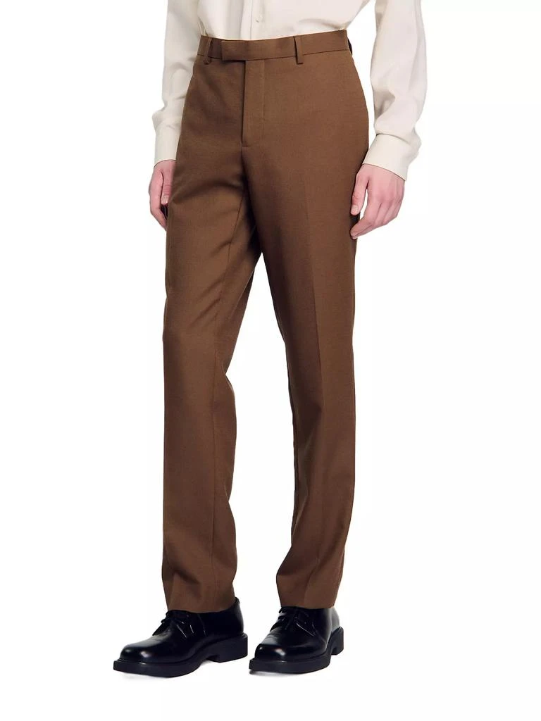 Sandro Wool Suit Trousers 2